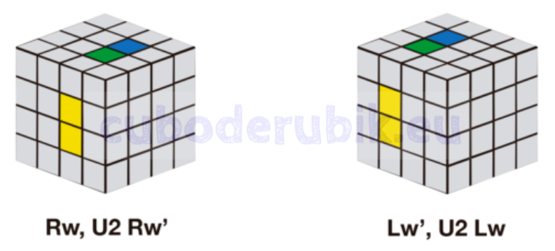 Segundo centro del cubo 4x4