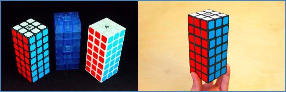 cubo rubik 3x3x7